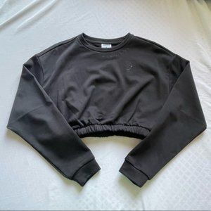 Gymshark Whitney Black Pullover Sweater size Medium NWOT